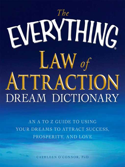 Title details for The Everything Law of Attraction Dream Dictionary by Cathleen O'Connor - Wait list